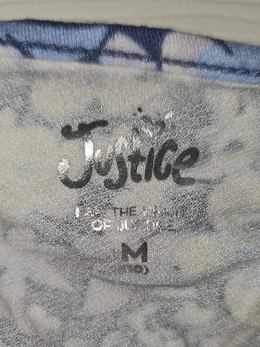 Justice Girls Med 10 Navy, White Floral Short Puff Sleeves Ruched Crop Top New